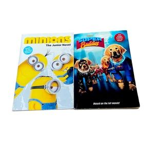 Minions the junior novel & Disney supper buddies